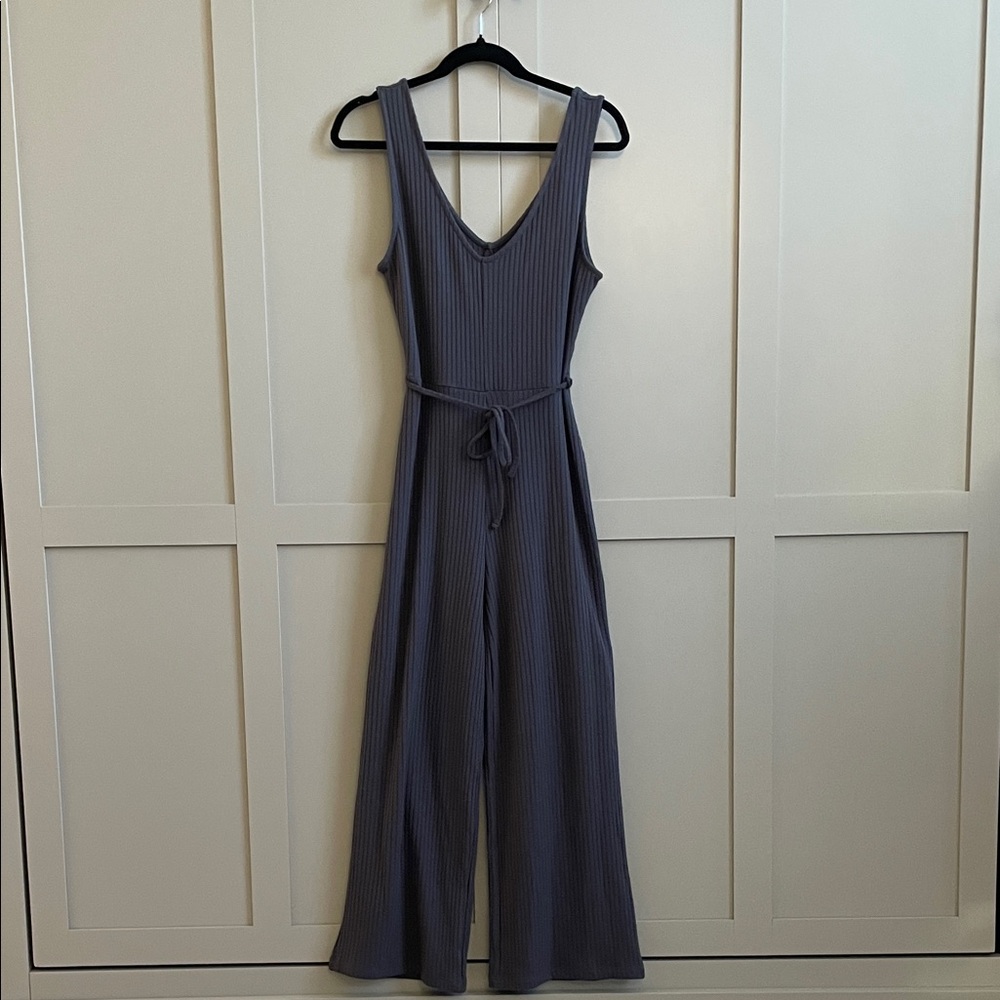 TOPSHOP Gray Sleeveless Romper